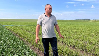 Сергій Якимець, директор сільськогосподарського товариства в Байківцях Сергій Якимець, директор сільськогосподарського товариства в Байківцях