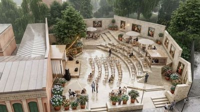 Візуалізація культурного простору на Андріївському узвозі у Києві