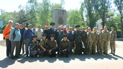 У Запоріжжі вшанували прикордонників У Запоріжжі вшанували прикордонників