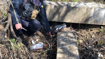 40 кг у тротиловому еквіваленті: на Донеччині знайшли схрон з вибухівкою