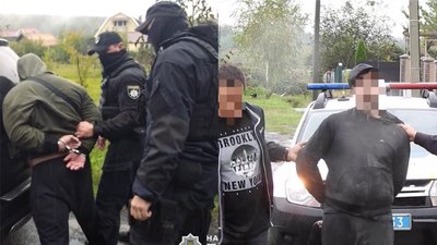 Підозрюваних у розбійному нападі затримали поліцейські на Ужгородщині