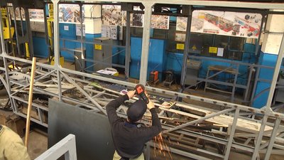 На базі ХКП "Електротранс" сформували дільницю для практичних занять. На базі ХКП "Електротранс" сформували дільницю для практичних занять.