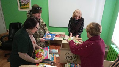 У Чорнобаївці отримали книжки з Тернопільщини У Чорнобаївці отримали книжки з Тернопільщини