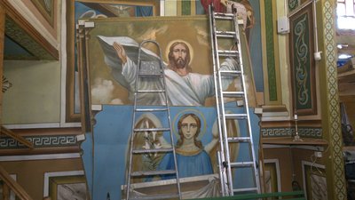 Відновлення оздоби храму Відновлення оздоби храму