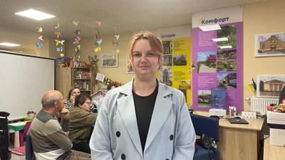 Анна Рижкова, тимчасова виконувачка обов'язків керівника центру "Я Маріуполь" у Тернополі Анна Рижкова, тимчасова виконувачка обов'язків керівника центру "Я Маріуполь" у Тернополі
