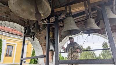 Головний дзвонар монастиря на Волині третій рік служить у війську — Ігор Чвіль