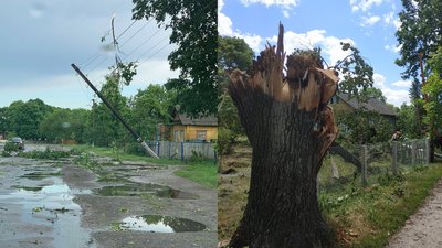 Біля Рівного після негоди відновлюють електропостачання у селах