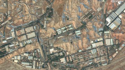 Парчин, Іран, ядерна зброя, ядерний обʼєкт, супутниковий знімок