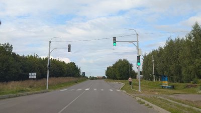 Встановили світлофор у Великому Житині