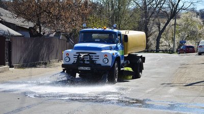 Карантин у Гайвороні на Кіровоградщині: як проводять дезінфекцію у місті