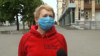 Світлана Живоглядова, учасниця акції Світлана Живоглядова, учасниця акції