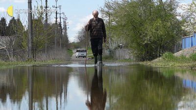 Підтоплене село Демидів на Київщині зламало плани армії РФ Підтоплене село Демидів на Київщині зламало плани армії РФ