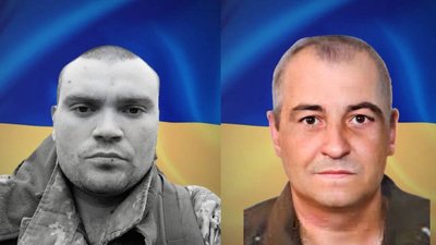 Полеглі військові Владійчук та Соб'ят.