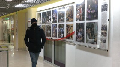 У Рівному на фотовиставці закликають зупинити насильство У Рівному на фотовиставці закликають зупинити насильство