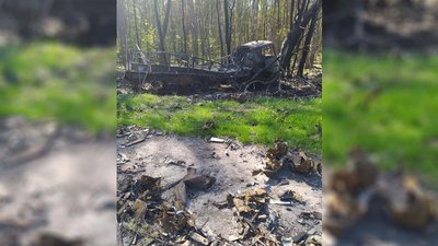 На Чернігівщині знайшли два сховки з покинутими російськими військами боєприпасами На Чернігівщині знайшли два сховки з покинутими російськими військами боєприпасами