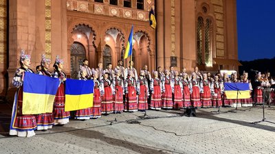 «Молитвою за Україну» втринадцяте розпочали День Незалежності в Ужгороді