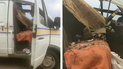 Імовірно, авто "Укрпошти" на Полтавщині підірвали зсередини