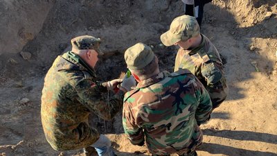 На Тернопільщині досліджують поховання воїнів УПА з трьох областей На Тернопільщині досліджують поховання воїнів УПА з трьох областей