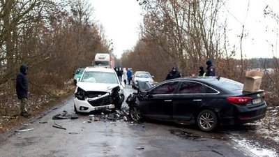 ДТП між селами Хрінники та Набережне Дубенського району