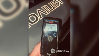 П'яний водій на Чернігівщині: поліція відсторонила від керування 43-річного водія