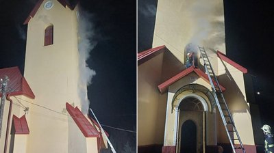 На Закарпатті горіла церква ХІІІ-ХV cтоліття
