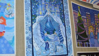 У місті на Волині відкрилась виставка дитячих малюнків "Зимовий калейдоскоп" У місті на Волині відкрилась виставка дитячих малюнків "Зимовий калейдоскоп"