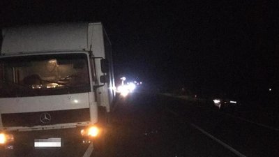 На Закарпатті водій вантажівки наїхав на двох пішоходів. Один помер у лікарні