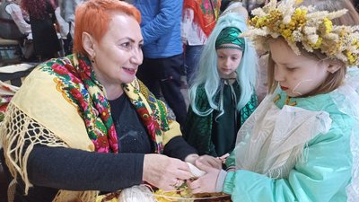 У Кропивницькому на противагу Геловіну влаштували святкування Велесової ночі У Кропивницькому на противагу Геловіну влаштували святкування Велесової ночі