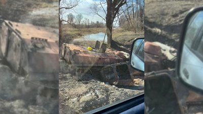 Чернігівські оборонці знищили командний пункт окупантів та військову техніку