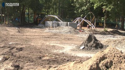 В третій черзі облаштують пісочну зону. Фото: Суспільне В третій черзі облаштують пісочну зону. Фото: Суспільне