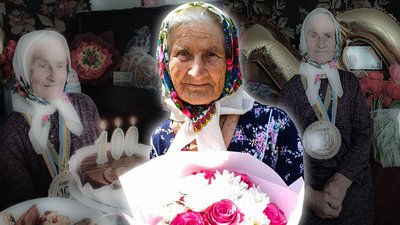 Сторічна Лідія Вороніна з Голованівської громади