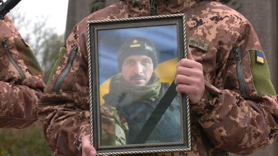 У Рівному попрощалися із бійцем Володимиром Шевченком