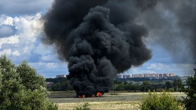 Падіння літака у Московській області