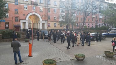 Тернопільські підприємці провели акцію "Право на працю" Тернопільські підприємці провели акцію "Право на працю"