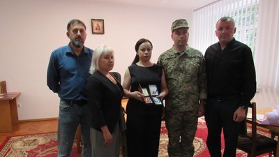 Посмерно нагородили, Олега Зазуля, полеглий військовий, Комбатантський Хрест, 19 серпня