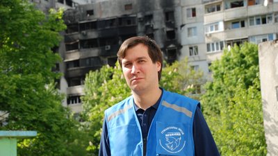"За окружною — поле бою, повертатися до Харкова зарано", — волонтер Євген Каплін
