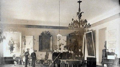 Більярдна зала в Кадетському корпусі