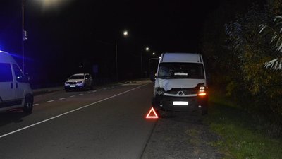 Автомобіль який збив пішохідку біля села Згорани, 25 вересня 2026 року