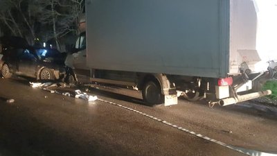 На Івано-Франківщині сталася ДТП. Дві людини травмувалися