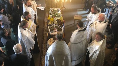 На Закарпатті попрощалися із полеглим на війні Василем Фечком На Закарпатті попрощалися із полеглим на війні Василем Фечком