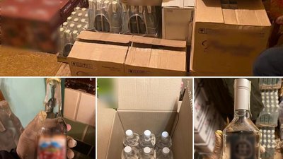 У закарпатця вилучили 3 тони безакцизного алкоголю У закарпатця вилучили 3 тони безакцизного алкоголю