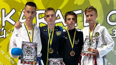 Спортсмени із Сумщини здобули медалі на турнірі "Lviv Open" з карате Спортсмени із Сумщини здобули медалі на турнірі "Lviv Open" з карате