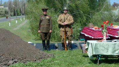 В Онуфріївському районі перепоховали бійців, які загинули у 1943 році