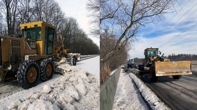 Перекриттів немає: на Черкащині проїзд дорогами забезпечений Перекриттів немає: на Черкащині проїзд дорогами забезпечений