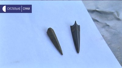 На Сумщині археологи знайшли війстря стріл, нетипові для регіону На Сумщині археологи знайшли війстря стріл, нетипові для регіону