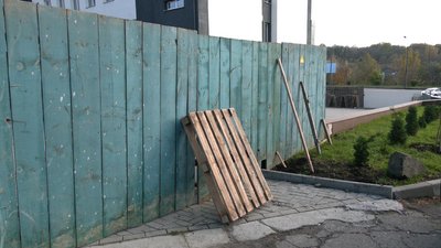 Тротуар на Штейнгеля Тротуар на Штейнгеля
