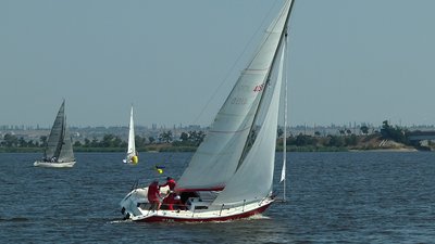 Спортсмени Дніпропетровщини вибороли 7 медалей на всеукраїнських змаганнях з вітрильного спорту