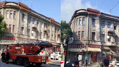 У центрі Одеси спалахнув будинок: мешканців евакуюювали, є травмований