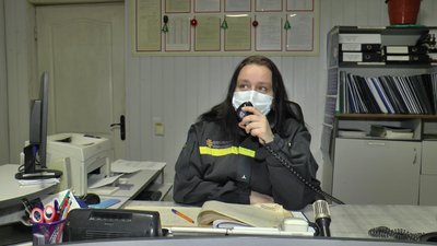 Оксана Ганненко, диспетчерка 2-ї пожежно-рятувальної частини Оксана Ганненко, диспетчерка 2-ї пожежно-рятувальної частини