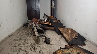 У Кропивницькому сталася пожежа у квартирі багатоповерхівки У Кропивницькому сталася пожежа у квартирі багатоповерхівки